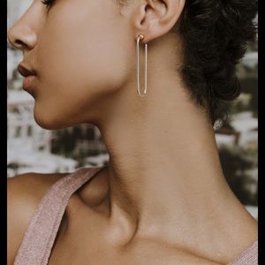 JENNY BIRD icon hoops long